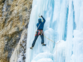 Ice climbing